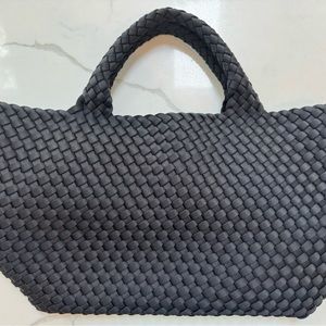 Naghedi Tote….Medium/Black {pouch not included}